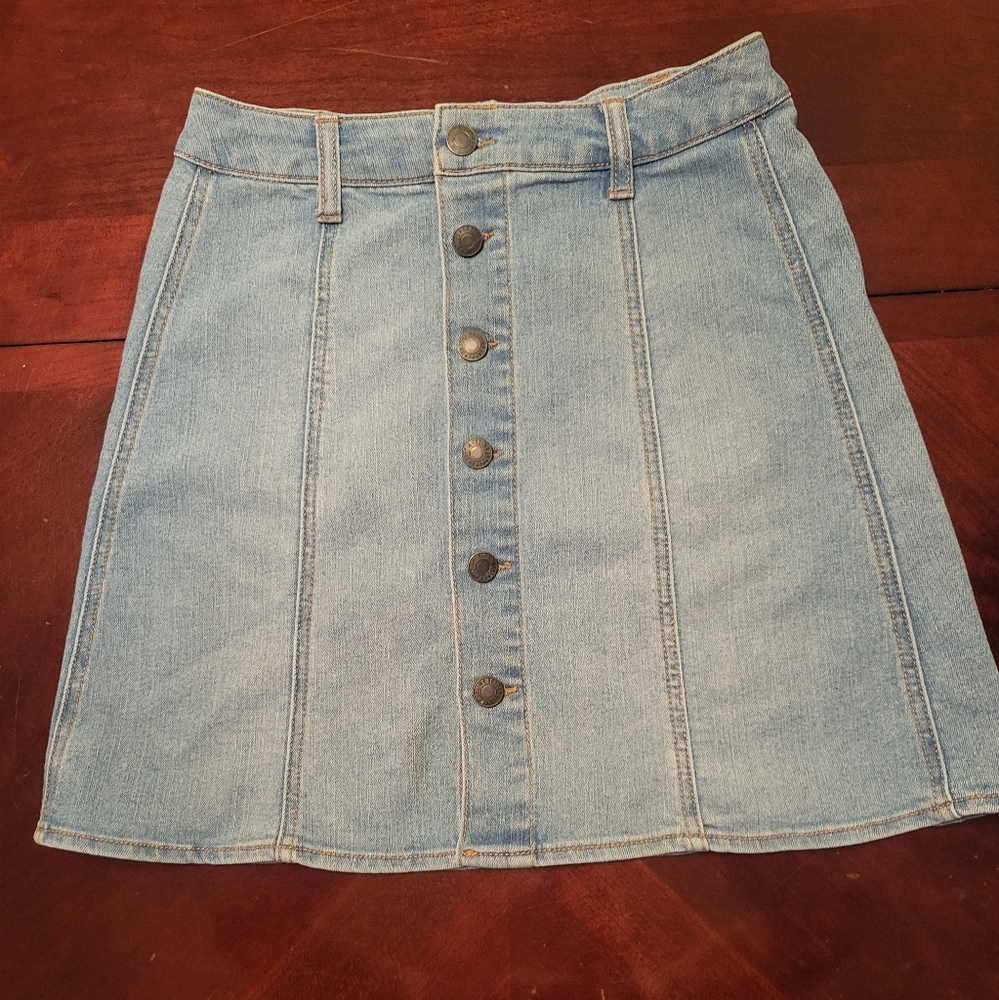 Blue Jean Skirt